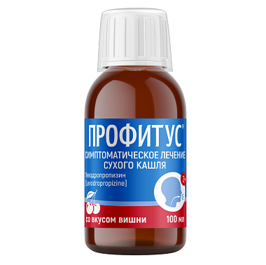Купить Профитус 6 мг/мл 100 мл раствор для внутреннего применения флакон вишня