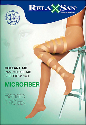 Купить Relaxsan колготки Collant 140 den светло-телесные размер 4