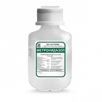 Купить: Метронидазол 5 мг/мл 100 мл 1 шт раствор для инфузий