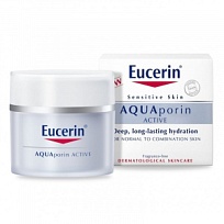 Купить: Eucerin Aquaporin крем 50мл интенс увл д/чувст норм/комб типа