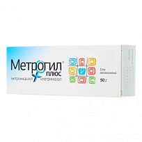 Купить: Метрогил Плюс 50 г гель вагинальный + 1 шт аппликатор
