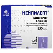 Купить: Нейпилепт 250 мг / мл 4 мл 5 шт раствор для внутривенного и внутримышечного введения ампулы