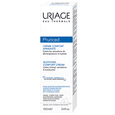 Купить Uriage Pruriced 100 мл крем-комфорт успокаивающий