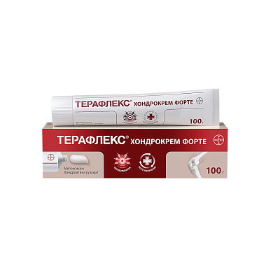 Купить Терафлекс Хондрокрем Форте 100 мл крем туба