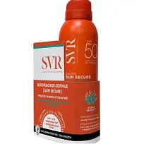 Купить: SVR Sun Secure Безопасное солнце подарочный набор 200 мл спрей-вуаль + 50 мл крем-мусс
