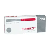 Купить: Лерникор 20 мг 30 шт таблетки покрытые пленочной оболочкой