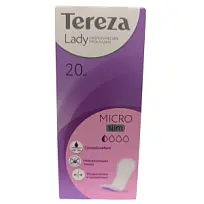 Купить: Tereza Lady Micro Slim 20 шт прокладки урологические одноразовые
