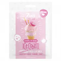 Купить: 7 Days Candy Shop маска д/лица 25г Розовенькая ICE CREAM Клубника со сливками
