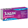 Купить Зодак 10 мг 30 шт таблетки покрытые пленочной оболочкой