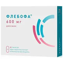 Купить: Флебофа 600 мг 30 шт таблетки