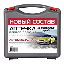 Купить: Фэст аптечка автомобильная артикул 3738 первой помощи при ДТП Муссон