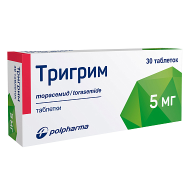Купить Тригрим 5 мг 30 шт таблетки