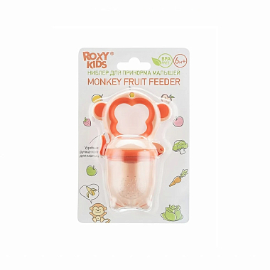 Купить Roxy Kids Monkey ниблер для прикорма с силиконовой сеточкой