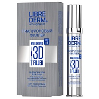 Купить: Librederm Гиалуроновый Филлер 3D 30 мл крем дневной для лица SPF15