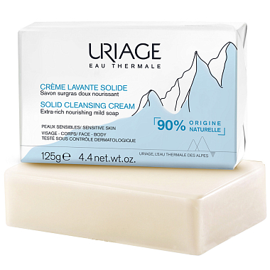 Купить Uriage Крем-мыло очищающее питательное, 125г