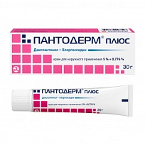 Купить: Пантодерм Плюс 5 % 30 г крем для наружного применения