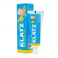 Купить: Klatz Baby 48 мл паста зубная для детей без фтора большая груша