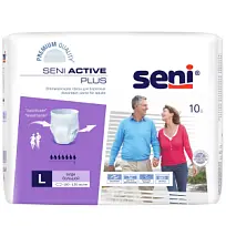 Купить: Sini Active Plus 10 шт трусики размер L