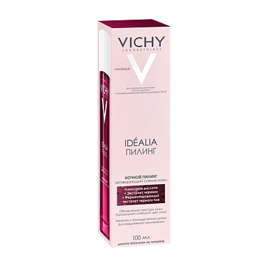 Купить Vichy Idealia пилинг 100мл ночной