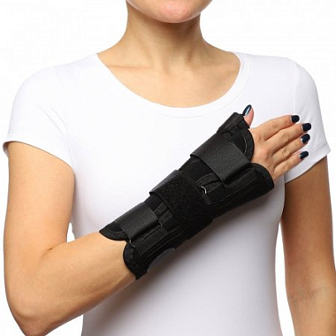 Купить Крейт F-206 бандаж для лучезапястного сустава черный правый размер 1