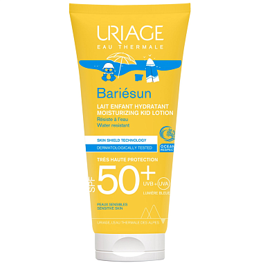 Купить Uriage Bariesun SPF50+ 100 мл молочко увлажняющее для детей для чувствительной кожи водостойкое