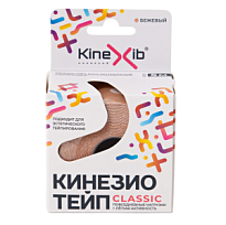Купить: Кинезио тейп Kinexib Classic 5 см х 5 м бинт адгезивный бежевый