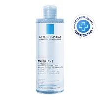 Купить: La Roche-Posay Toleriane 400 мл вода мицеллярная  для очищения чувствительной и склонной к аллергии кожи лица и глаз для снятия макияжа