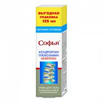 Купить: Софья крем,125мл д/тела с хондроитином/глюкозамином