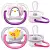 Купить Philips Avent Ultra Air SCF080/06 2 шт пустышка силиконовая для девочек 0-6 мес