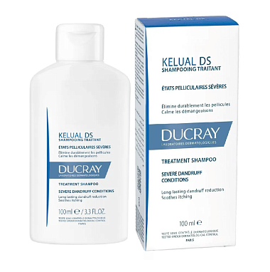 Купить Ducray Kelual DS 100 мл шампунь для лечения тяжелых форм перхоти