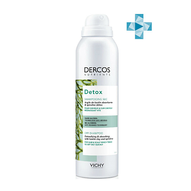 Купить Vichy Dercos Nutrients Detox сухой шампунь, 150мл