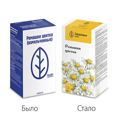 Купить Ромашка Аптечная цветки 50 г пачка