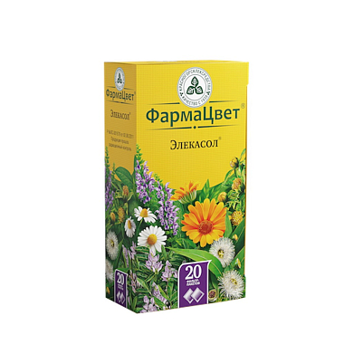 Купить Сбор Элекасол 2 г 20 шт фильтр-пакеты