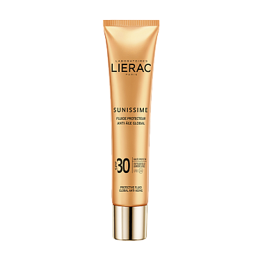 Купить Lierac Sunissime Fluid Global Anti-Aging SPF 30 40 мл флюид солнцезащитный тонизирующий