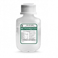 Купить: Метронидазол 5 мг/мл 100 мл 1 шт раствор для инфузий