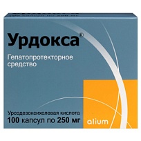 Купить: Урдокса 250 мг 100 шт капсулы