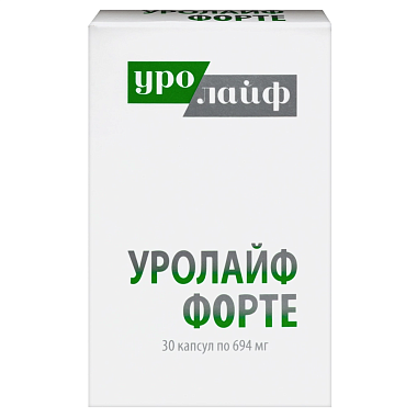 Купить Уролайф форте 694 мг 30 шт капсулы