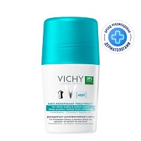 Купить: Vichy 50 мл дезодорант-антиперспирант шариковый против белых и желтых пятен 48 ч