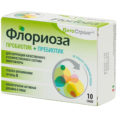 Купить Витастронг флориоза 10 шт пакет-саше