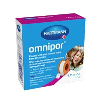 Купить: Omnipor 1,25 см x 500 см нетканая основа белый