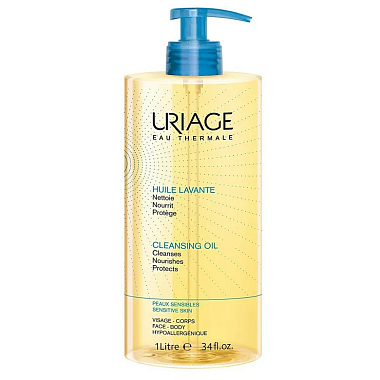 Купить Uriage 1000 мл масло для лица и тела очищающее пенящееся