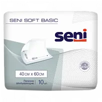 Купить: Seni Soft Basic пеленки 40смX60см №10