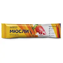 Купить: Здравсити 30 г батончик-мюсли в йогурте вкус клубники
