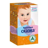 Купить: Фруктовая сказка 1,5 г 20 шт чайный напиток для детей