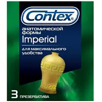 Купить: Contex Imperial презервативы анатомическая форма 3 шт.