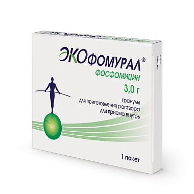 Купить Экофомурал 3 г 1 шт гранулы для приготовления раствора для приема внутрь
