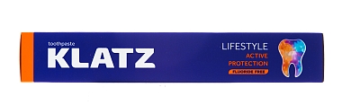 Купить Klatz Lifestyle 75 мл паста зубная активная защита без фтора