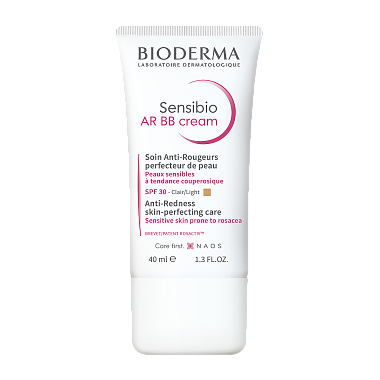 Купить Bioderma Sensibio AR BB SPF 30 40 мл крем с тоном и солнцезащитным эффектом для кожи с покраснениями и розацеа