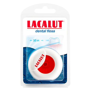 Купить Lacalut Dental floss 50 м зубная нить