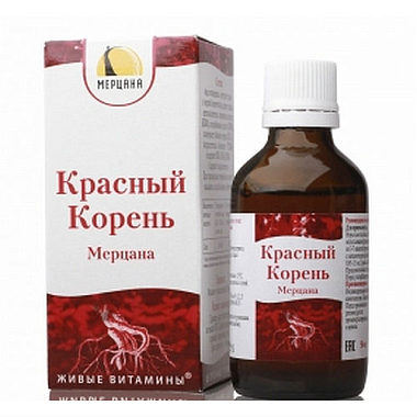 Купить Мерцана Красный Корень 50 мл капли для внутреннего применения